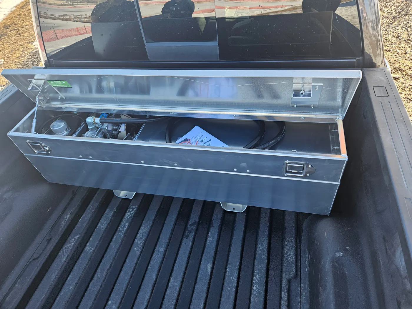 Toolbox Transfer Tank Combo — CW Fab Worx